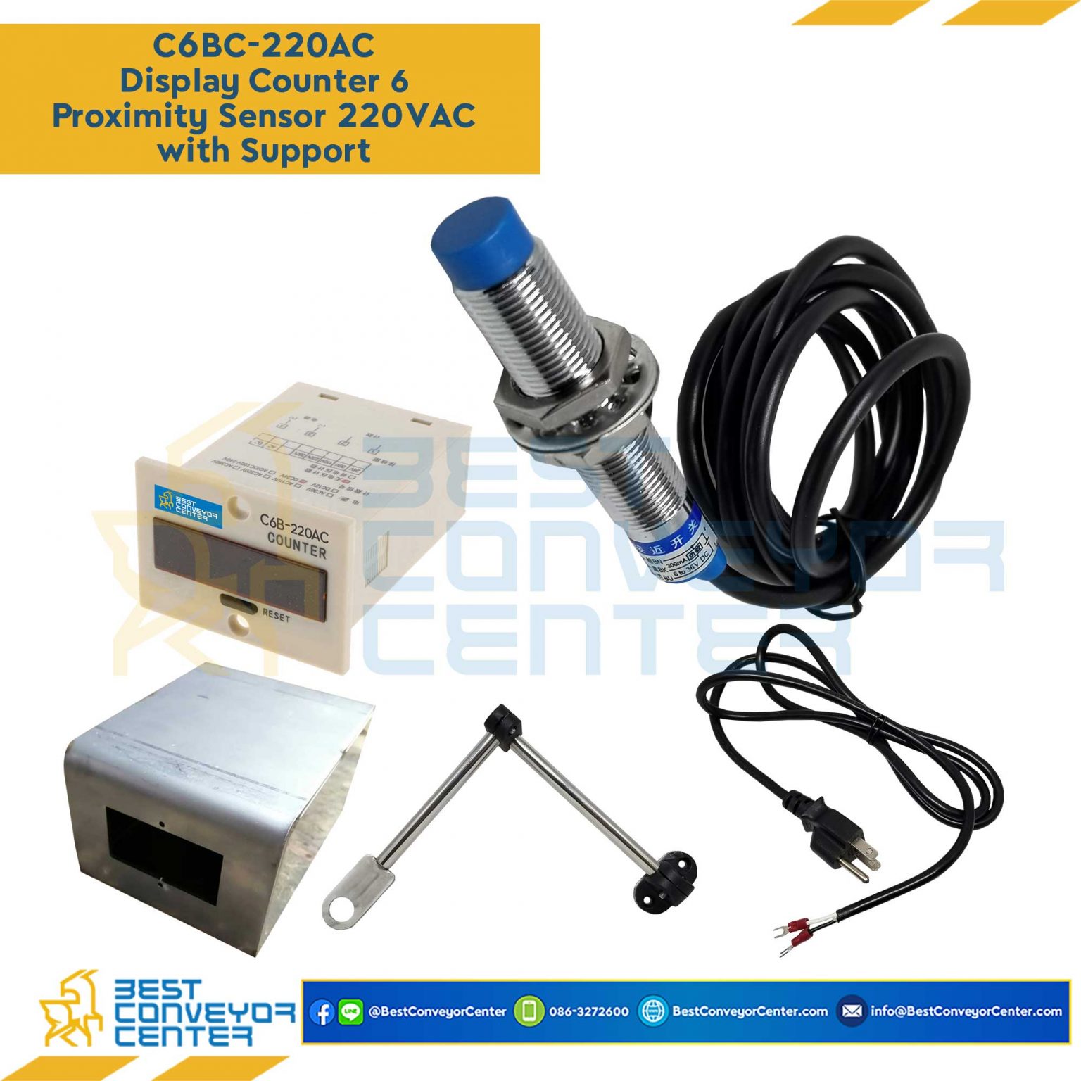 Display Counter 6 & Proximity Sensor : C6BC-220AC - Best Conveyor Center