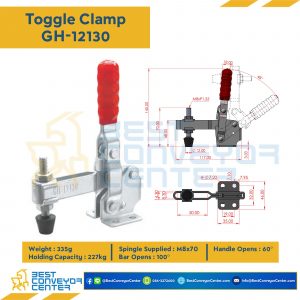 Toggle Clamp แบบกดแนวตั้ง GH-12130