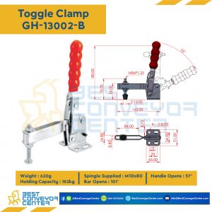 Toggle Clamp แบบกดแนวตั้ง GH-13002-B