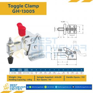 Toggle Clamp แบบกดแนวตั้ง GH-13005