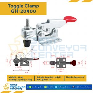 Toggle Clamp แบบกดแนวนอน GH-20400