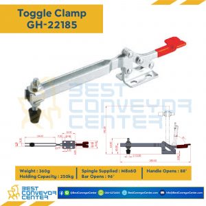 Toggle Clamp แบบกดแนวนอน GH-22185