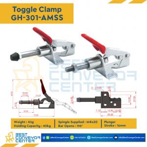 Toggle Clamp แบบดัน GH-301-AMSS