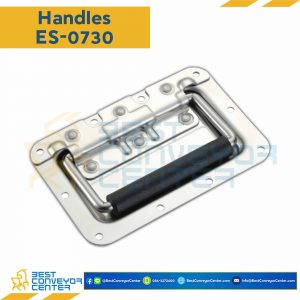 มือจับฝังสแตนเลส ขนาด 130×78 mm. ES-0730