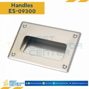 มือจับฝังสแตนเลส ขนาด 100x61 mm. ES-09300