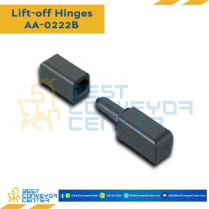 บานพับแบบถอดได้อลูมิเนียมอัลลอยด์ ขนาด 15x62.6 mm. หนา 17.5 mm. AA-0222B