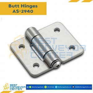 บานพับสแตนเลส ขนาด 88x80 mm. หนา 4 mm. AS-2940
