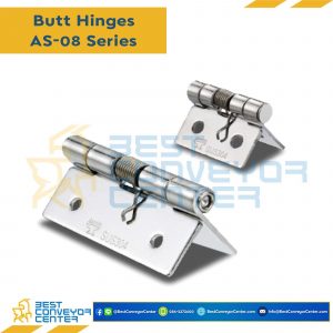 บานพับสแตนเลส ขนาด 30x25 mm. หนา 1.2 mm. AS-0820