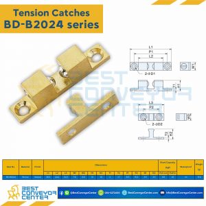 Tension Catches Bronze W7.6 x L39.3 mm. : BD-B2024