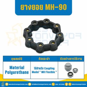 ยางยอย MH Flexible Coupling MH-90 : MH-90R