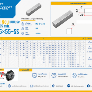 PKD 15×55-SS