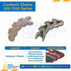 โซ่กระดูกงู Flex Chain Series 550 1700 : AW550 1700