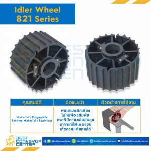 SPROCKET 25Z, BORE 45 MM., DIA 153.20 MM. FOR CHAIN 821 : 6625297-821