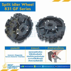 SPROCKET 21Z, BORE 25 MM., DIA 129.26 MM. FOR CHAIN 831 GF : 6621501-831 GF