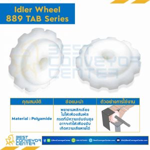 SPROCKET 10Z, BORE 25 MM., DIA 123.29 MM. FOR CHAIN 889 TAB : 6510310-889 TAB