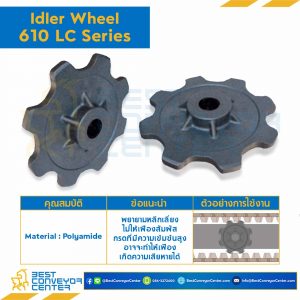 SPROCKET 8Z, BORE 30 MM., DIA 166 MM. FOR CHAIN 610 LC : 6608794-610 LC
