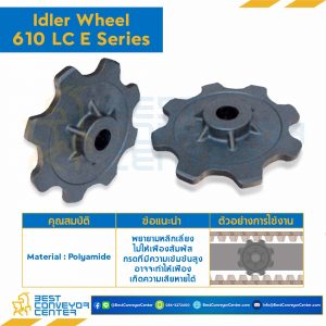 SPROCKET 8Z, BORE 30 MM., DIA 166 MM. FOR CHAIN 610 LC E : 6608794-610 LC E