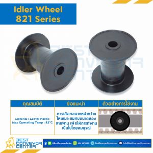 Idler for 19Z, BORE 25 MM., FOR CHAIN 821 : 6619710-821