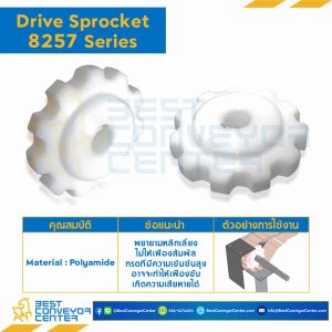 SPROCKET 9Z, BORE 30 MM., DIA 111.4 MM. FOR CHAIN 8257 : 6209353-8257