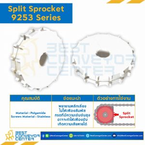 SPROCKET 21Z, BORE 40 MM., DIA 170.4 MM. FOR CHAIN 9253 : 6221374-9253