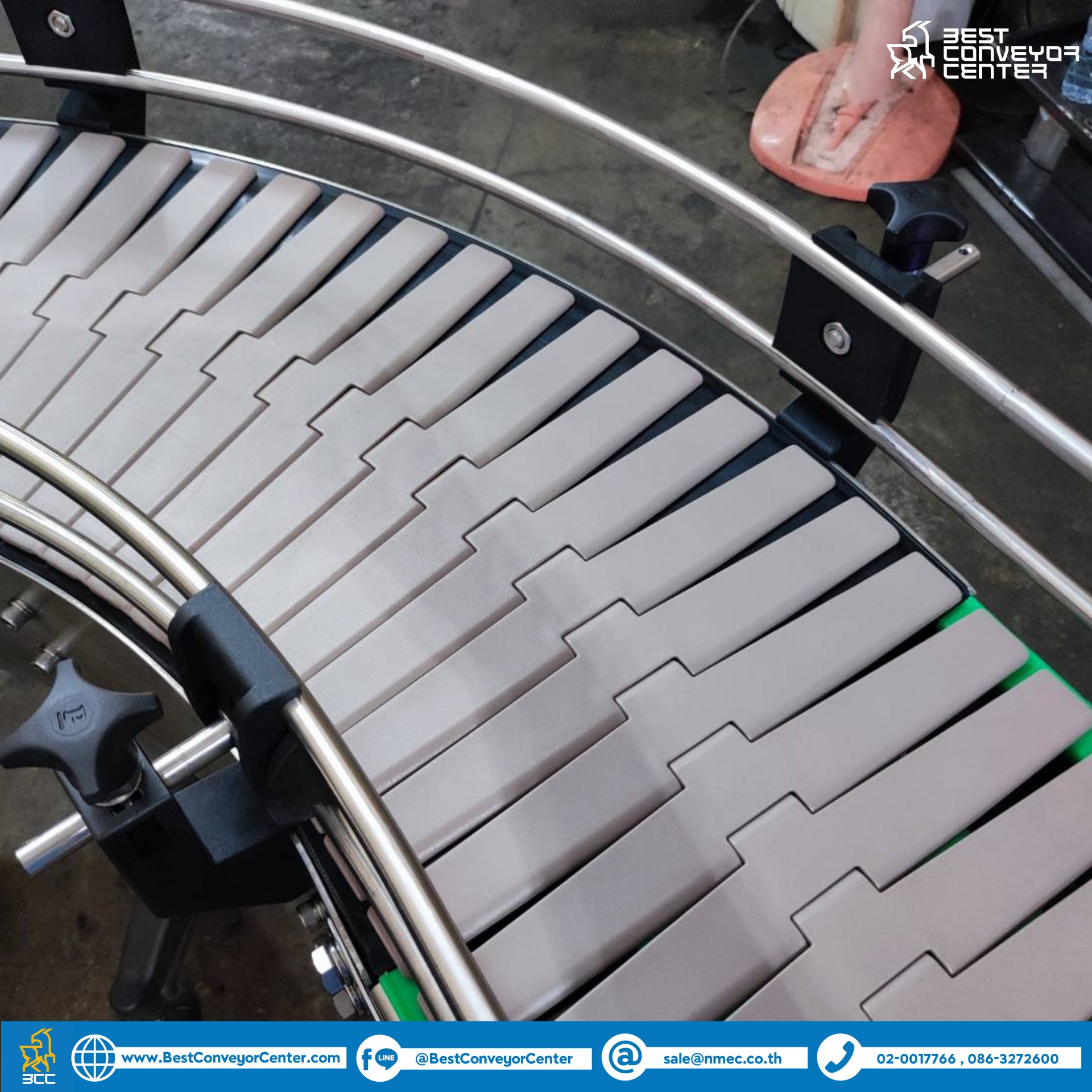 Curve Top Chain Conveyor - Best Conveyor Center