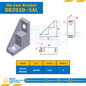 Die Cast Bracket 20 : DB2020-5AL
