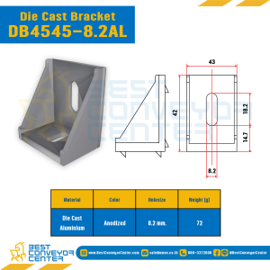 Die Cast Bracket 45 : DB4545-8.2AL