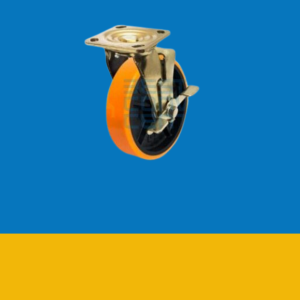 Swivel Caster with Side Brake