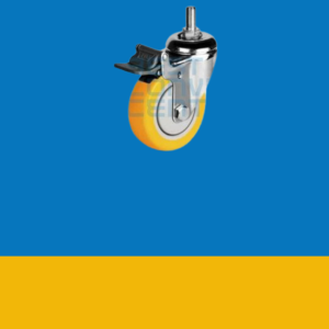 Threaded Stem Caster with Total Lock
