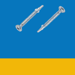 Flat Head Self Drilling Screw With Wing Tek