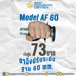 ขาฉิ่งปรับระดับฐาน 60 mm. Model AF60