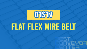 ตาราง Flat Flex Wire Belt