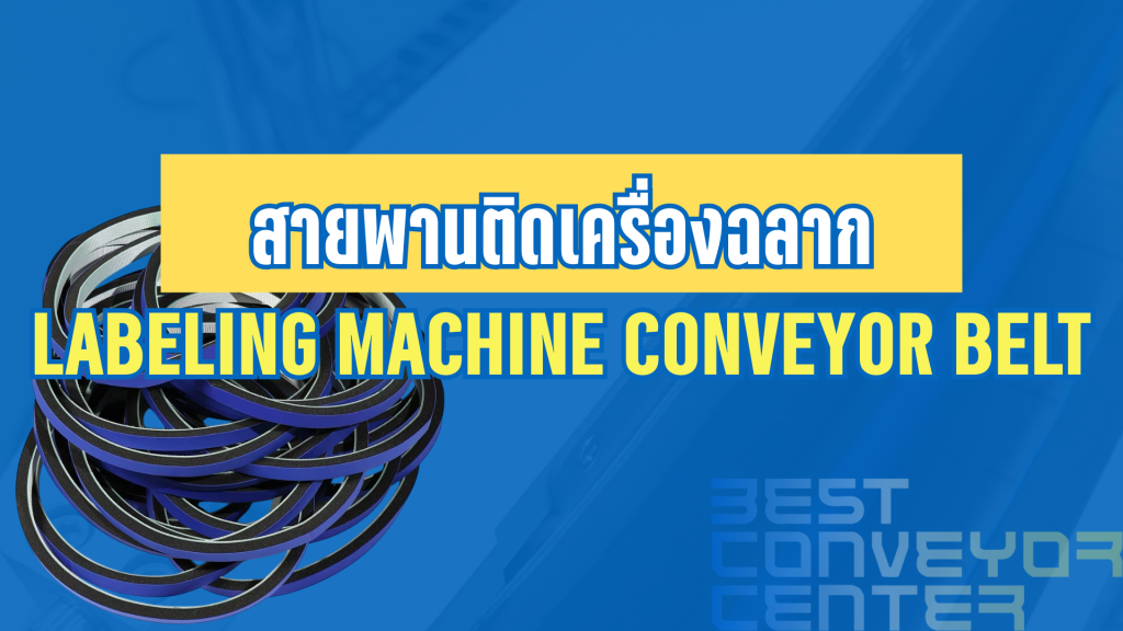 สายพานติดเครื่องฉลาก คืออะไร?
