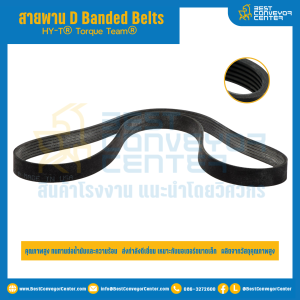 HY-T® Torque Team® D Banded Belts : 2/D120