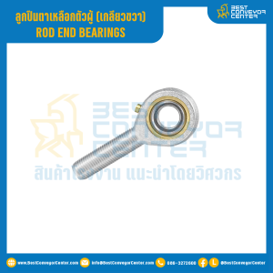 ลูกปืนตาเหลือก ตัวผู้ เกลียวขวา รูเพลา 10 mm. : POS10-10