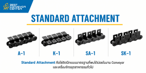 โซ่ติดปีกแบบมาตรฐาน Standard Attachment