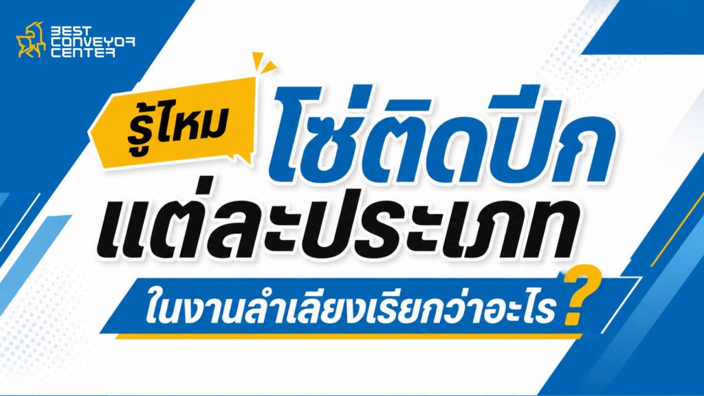 โซ่ติดปีก แต่ละประเภทเรียกว่าอย่างไร? Attachment Chain