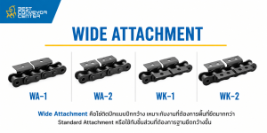 โซ่ติดปีกแบบปีกกว้าง 1