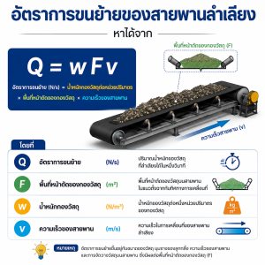อัตราการขนย้ายของสายพานลำเลียง