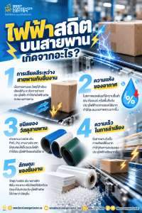 ไฟฟ้าสถิตบนสายพาน